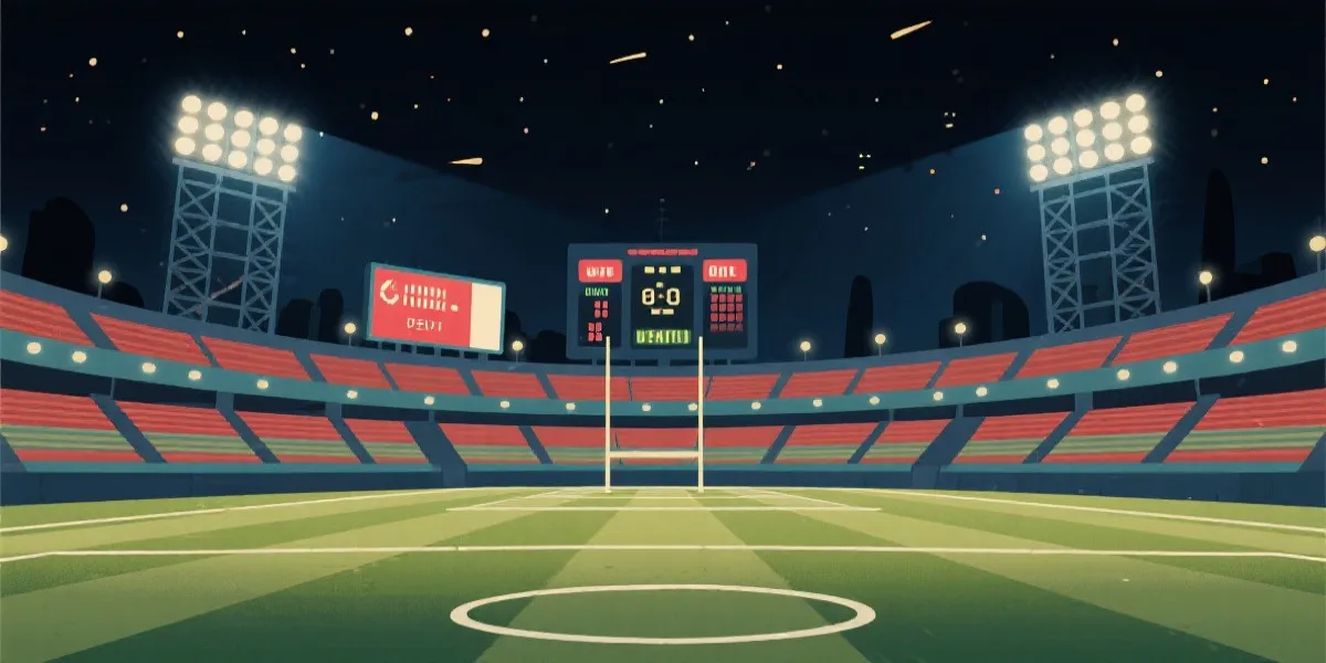 体育场与比分看板插图